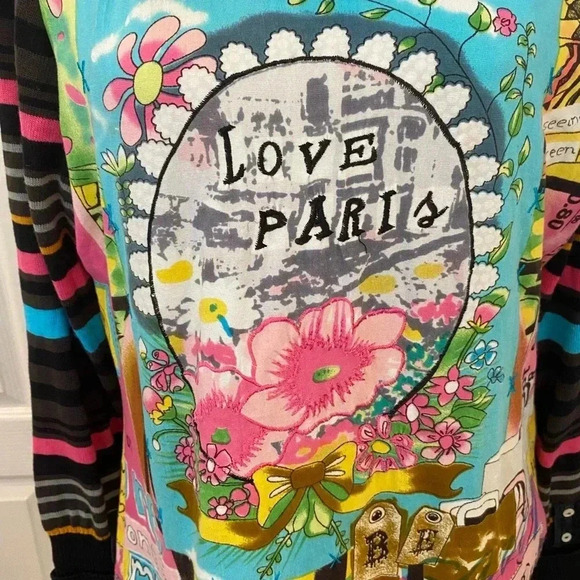 Savage Culture Womens Patchwork Cowl Neck Dress Size XL Pockets Art To Wear - Picture 3 of 14